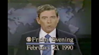 CBS Evening News with Dan Rather Houston February 23, 1990