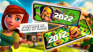 L'HISTOIRE DE CLASH OF CLANS ! LES PLUS GROSSES MISES À JOUR (2012-2022)