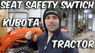 How to Disable Tractor Seat Safety Switch