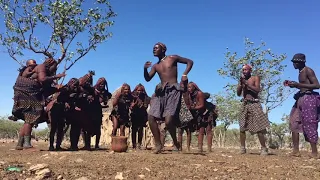 Himba traditional dance in Namibia