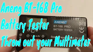 Aneng BT-168 Pro Review The easy way to test batteries