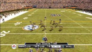 NCAA Football 12 - Kickoff Gameplay (PS3, Xbox 360)