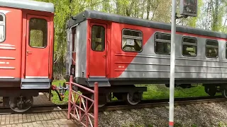 Детская железная дорога в Новомосковске. Исток Дона