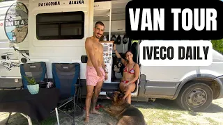 Vantour IVECO Daily 55C16 … Acá VIVIMOS con 2 perros hace 2 años 🤩