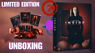 INSIDE Blu-Ray Unboxing Limited Edition New Release Second Sight Films