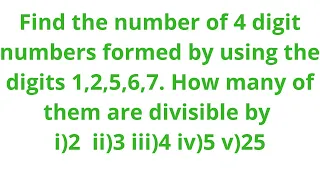 Divisibility problem in Permutations