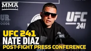 UFC 241: Nate Diaz Post-Fight Press Conference - MMA Fighting