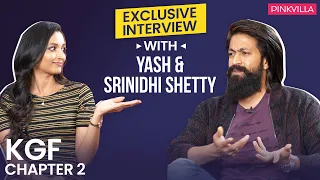 Yash discusses KGF 2, Indian cinema, Sudeep, Darshan, SRK & writing aspirations | Srinidhi Shetty
