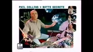 Phil Collins Interview behind drums - 1998 M6 Music - English Version - French Subtitles