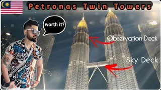 🟢 Inside Petronas Twin Towers | Kuala Lumpur | Malaysia | Sky Deck | Observation Deck | Vlog# 22 🟢