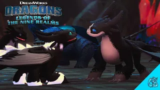 DreamWorks Dragons: Legends of The Nine Realms - Thunder's Family Cutscenes