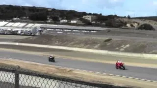 Benny at Laguna Seca