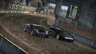 NFS Most Wanted | Ming Lamborghini Gallardo VS Lamborghni Murcielago | Blacklist 6