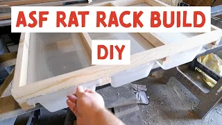 How to build an ASF Rat Rack using Freedom Breeder Tubs - Build Tutorial