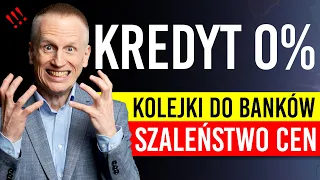 Kredyt 0% Mieszkanie na Start. WARIACTWO, które podbije CENY nieruchomości w kosmos?!