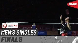 F | MS | Kento MOMOTA (JPN) [1] vs. CHOU Tien Chen (TPE) [2] | BWF 2019