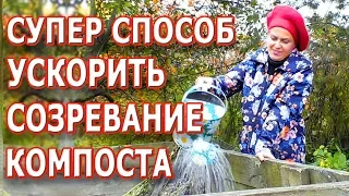 Быстрый компост по новому! Как ускорить созревание компоста в 2 раза.