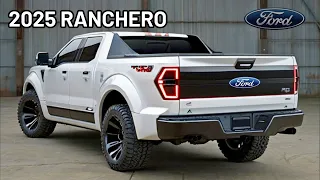 The Confirmed 2025 Ford Ranchero Truck Pickup New Model Official Reveal | Reviving the Legend