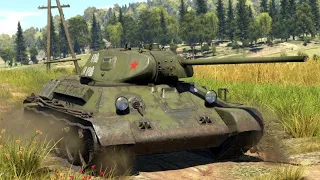 War Thunder Mobile - T-34 (1942) Platoon