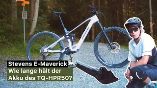 STEVENS E-MAVERICK: Wie fährt es sich und wie weit kommt das E-Mountainbike mit TQ-HPR50 Motor?