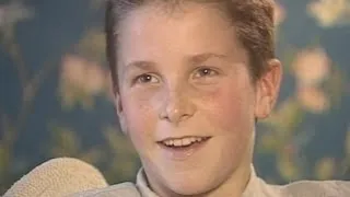 Flashback: 13-Year-Old Christian Bale’s First 'ET' Interview in 1987