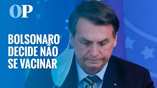 Bolsonaro sobre recusa à vacinação contra Covid-19: ‘Não tem cabimento’