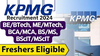 KPMG Recruitment 2024 | Latest Job Vacancy 2024 | Job Vacancy 2023 | IBM Biggest Off campus Drive.