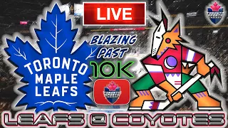 Toronto Maple Leafs vs Arizona Coyotes LIVE Stream Game Audio  | NHL LIVE Stream Gamecast & Chat