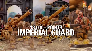 Incredibly unique Imperial Guard Force with Findlay Craig. All the tanks! 40k Army Showcase