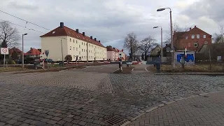 WSSB Bahnübergang in Halberstadt (Westernhäuserstraße)