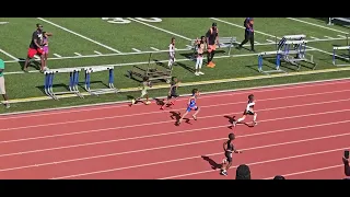 60m dash from the War on I-4 meet 04/27/2024