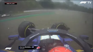 F1 2021 Onboard Crashes and Fails