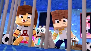 FUGIMOS DA PRISÃO DOS MENINOS NO MINECRAFT