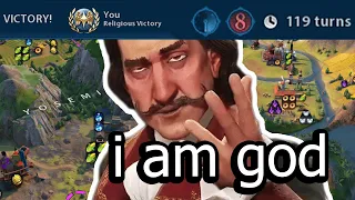 DEITY Peter Religious Is The Easiest Way To Play Civ 6 - Civ 6 Peter Pt. 2