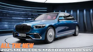 "Unveiling Opulence: The 2025 Mercedes-Maybach S680 SUV | First Look & Exclusive Features!"