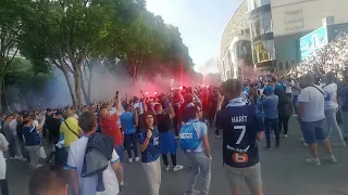 avant match OM- Lyon