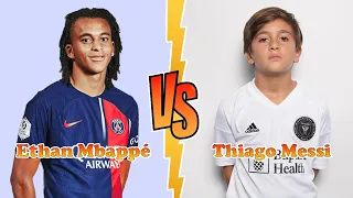 THIAGO MESSI (Messi's Son) Vs ETHAN MBAPPÉ Transformations 👑 2024 | From Baby To Now