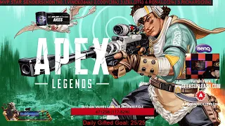 Apex then COD LOVE U AKESFAM! #1 Bloodhound all plats! Love u! Thank u for everything! Road to 80k f