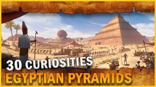 30 interesting FACTS about the EGYPTIAN PYRAMIDS