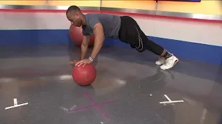 Medicine ball exercises to improve core strength