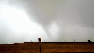 Tornado 7 E Cordell, OK 5-18-17 by Val and Amy Castor