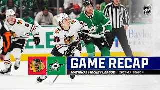 Blackhawks @ Stars 12/29 | NHL Highlights 2023