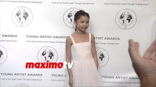 Emily Delahunty "Young Artist Awards" 2015 Red Carpet