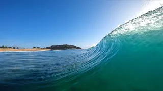 POV SURFING ULTRA CLEAN WAVES! (BARRELS & AIRS)