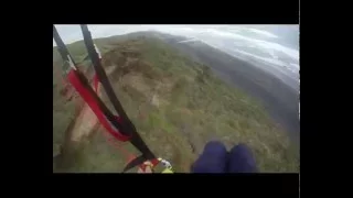 Speedflying New Zealand - Swooping Karioitahi Beach