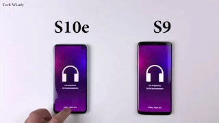 SAMSUNG S10e vs S9 Speed Test