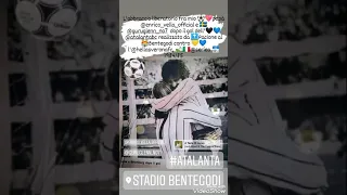 ⚽💖papà #EnricoVella e 🇸🇪#Stromberg dopo il gol 🖤💙dell'#Atalanta al contro l'Hellas 🍃🇮🇹#SerieA 🗓84/85