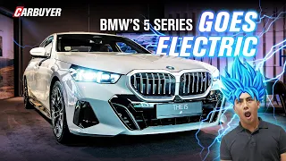 The BMW i5 is the brand's first electric 5 Series | CarBuyer Singapore