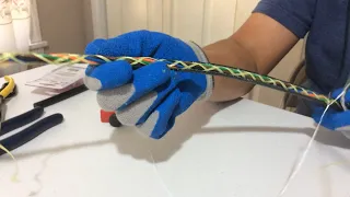 opening a 48 Fiber Cable