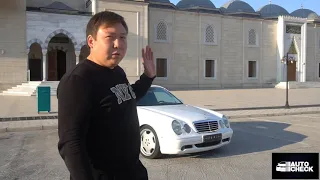 Авто обзор на Mercedes Benz E55 AMG в кузове W210.Один из последних живых в нашем городе.